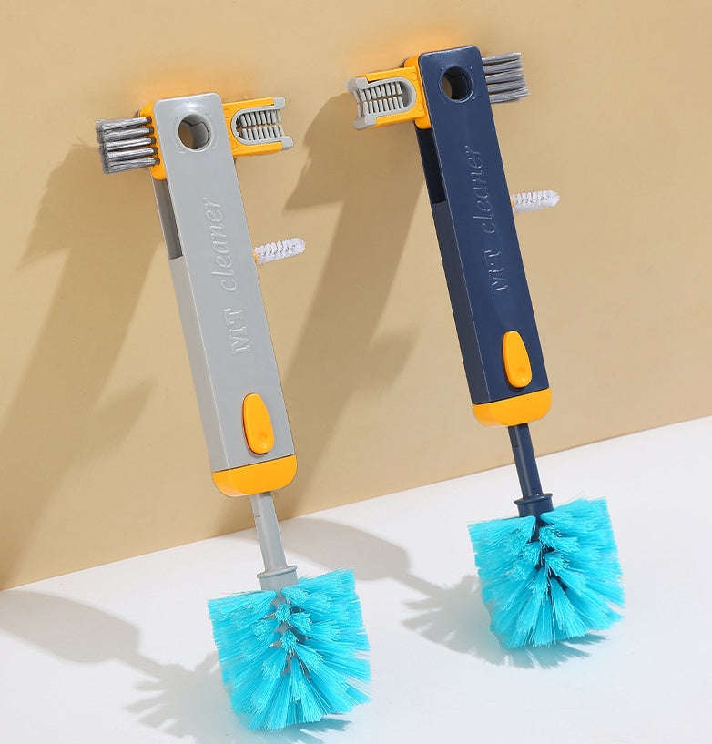 4 In 1 Bottle Gap Cleaner Brush Multifunctional Cup Cleaning Brush Kitchen Gadgets
