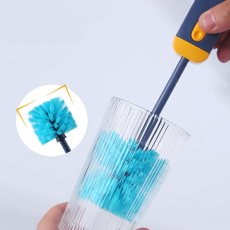 4 In 1 Bottle Gap Cleaner Brush Multifunctional Cup Cleaning Brush Kitchen Gadgets