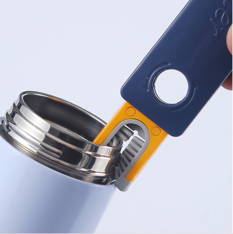 4 In 1 Bottle Gap Cleaner Brush Multifunctional Cup Cleaning Brush Kitchen Gadgets