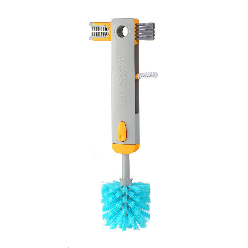 4 In 1 Bottle Gap Cleaner Brush Multifunctional Cup Cleaning Brush Kitchen Gadgets